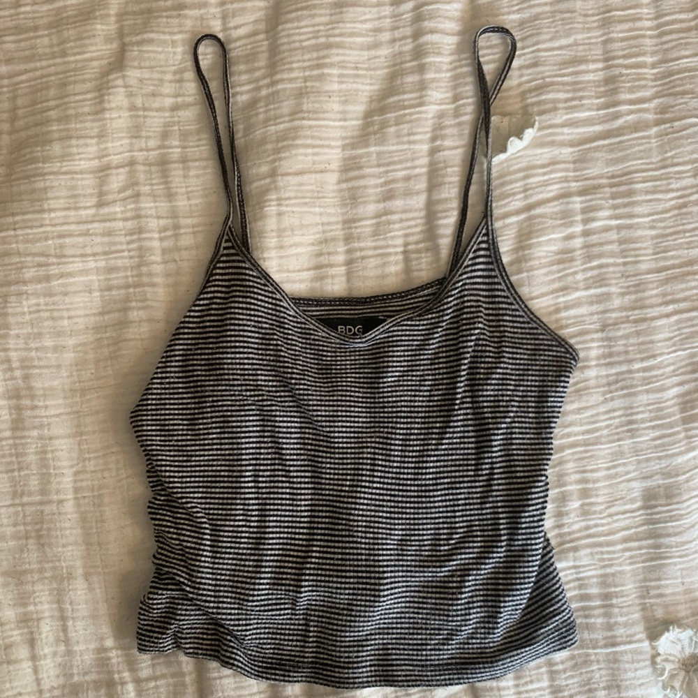 Striped Crop Top